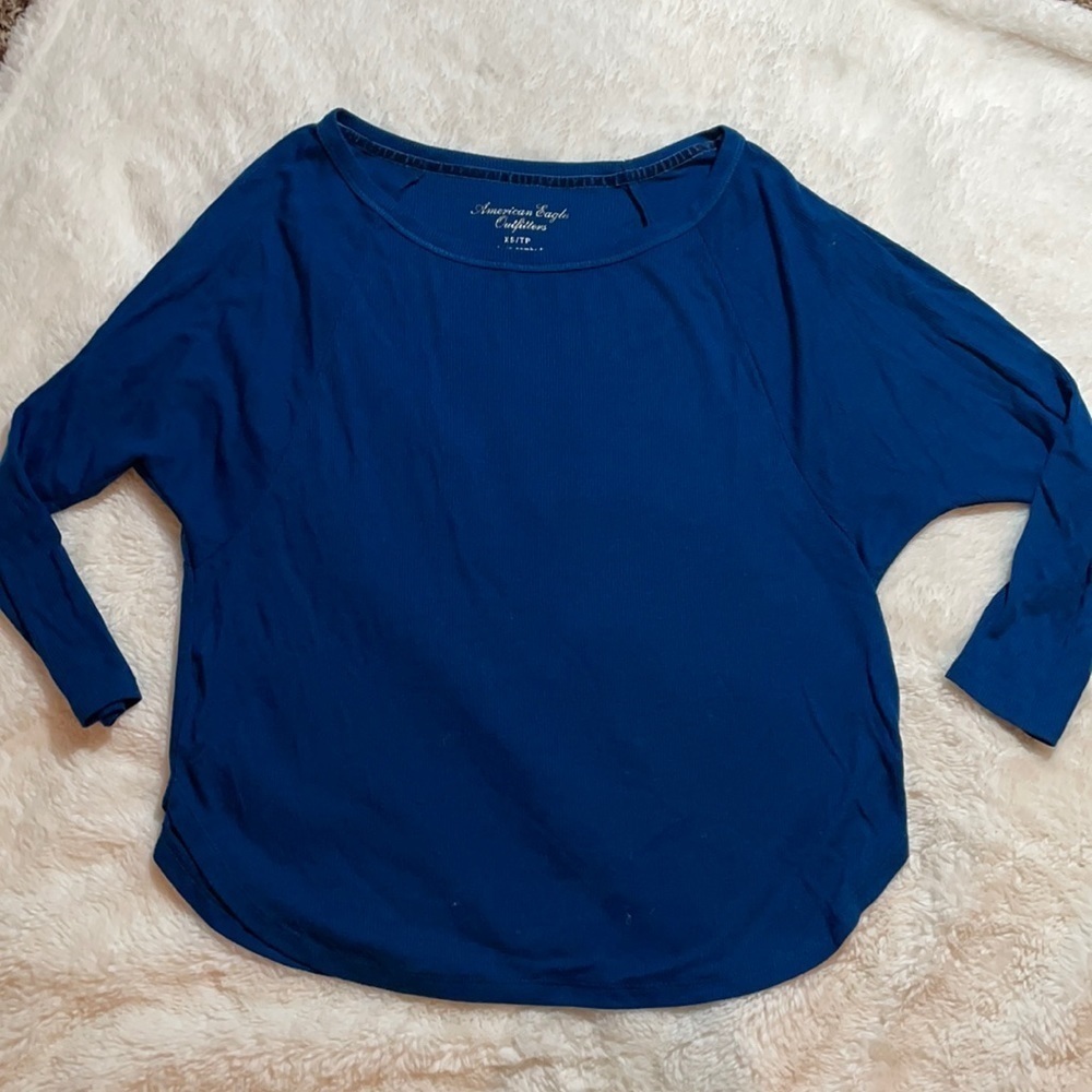Blue‎ American Eagle Top